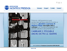 Tablet Screenshot of incontroepresenza.org